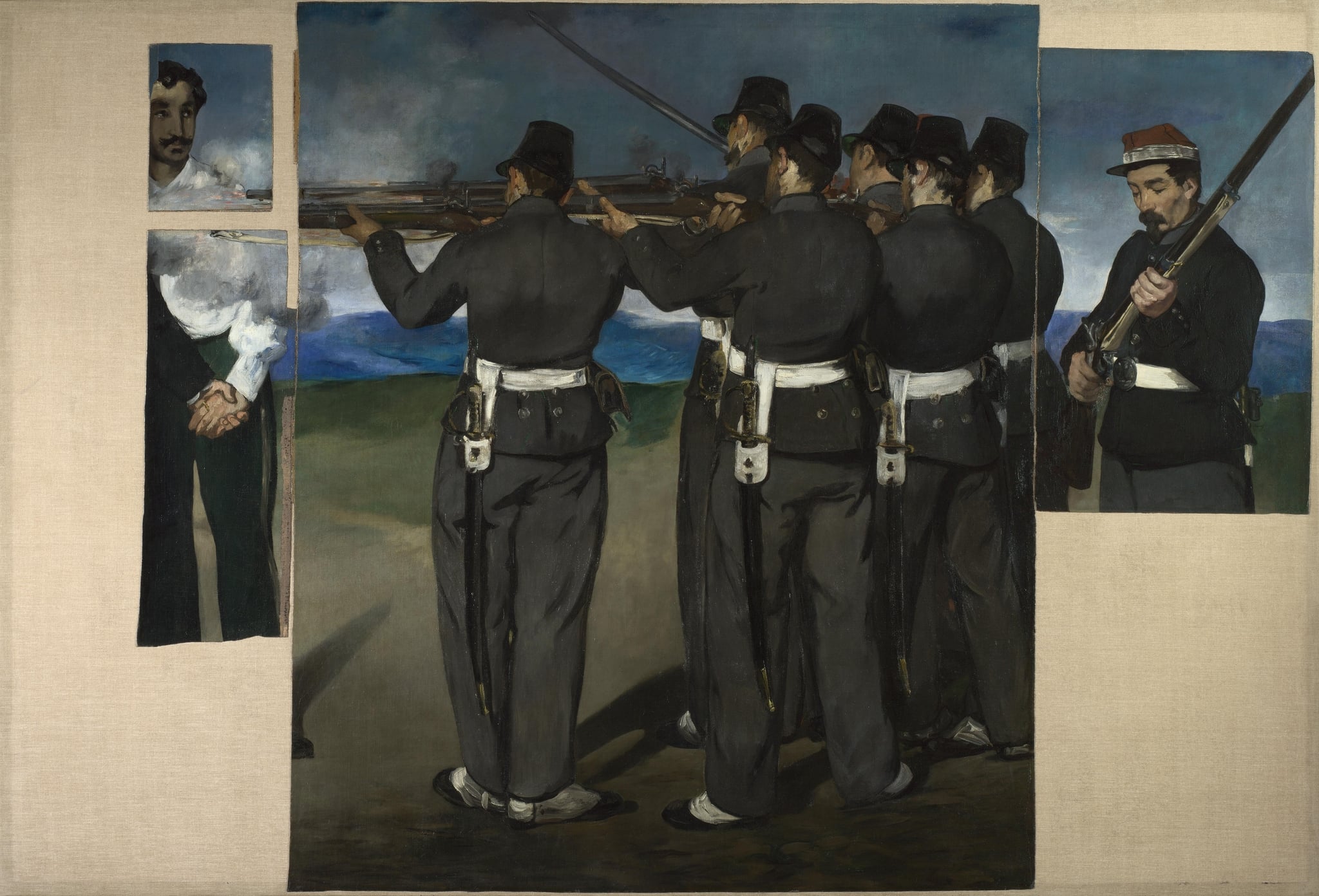The Execution of Emperor Maximilian by Édouard Manet