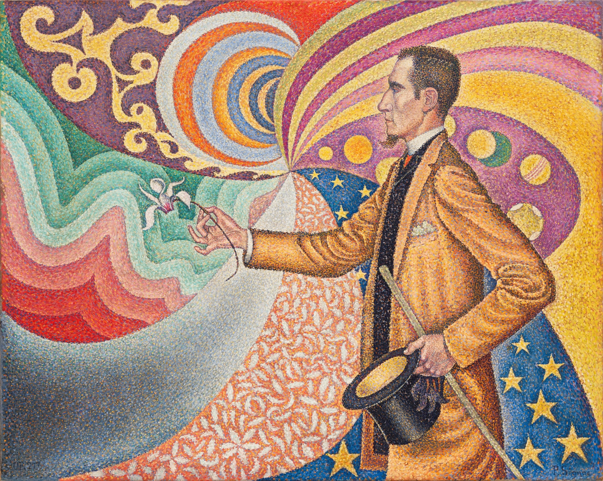 Portrait of Félix Fénéon by Paul Signac