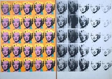 Marilyn Diptych by Andy Warhol (1962)
