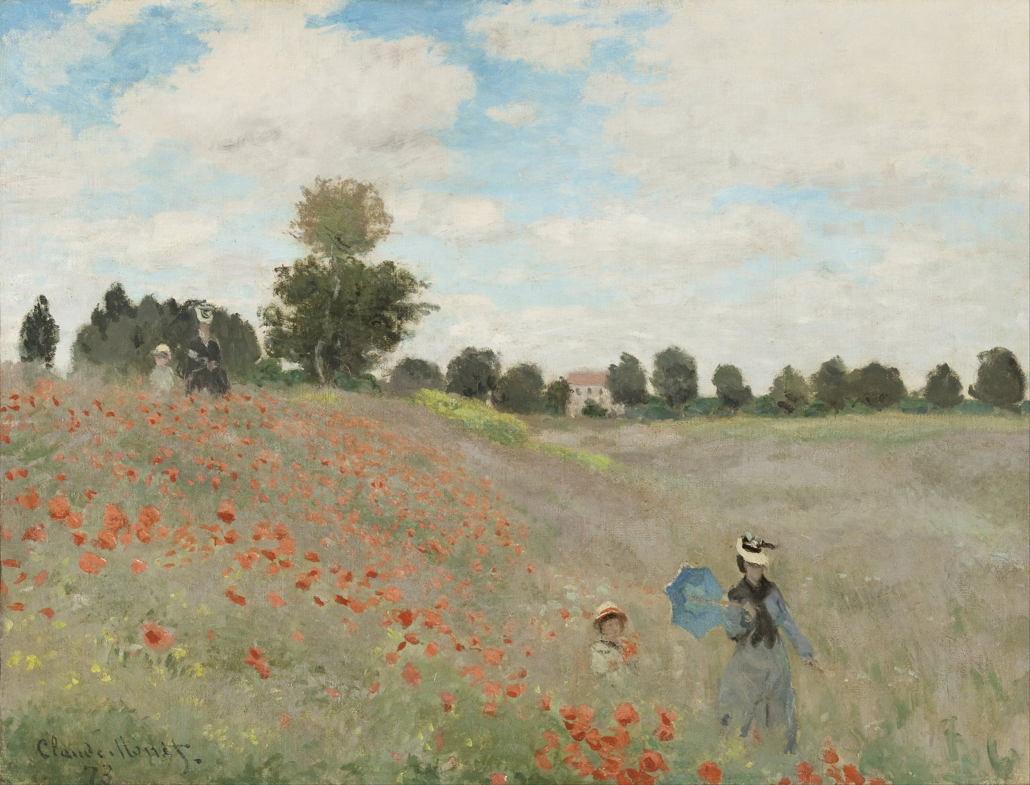 Poppies by Claude Monet