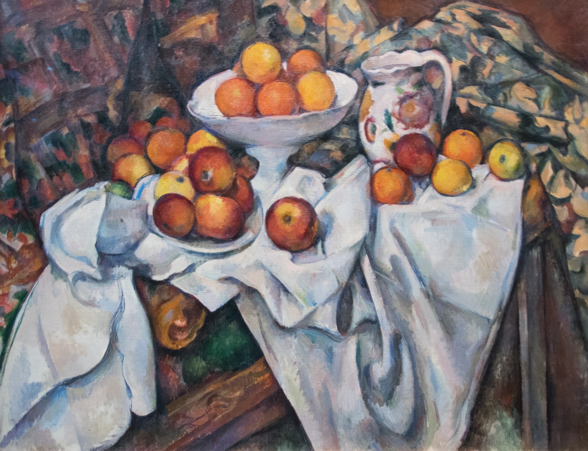 Still Life with Apples and Oranges