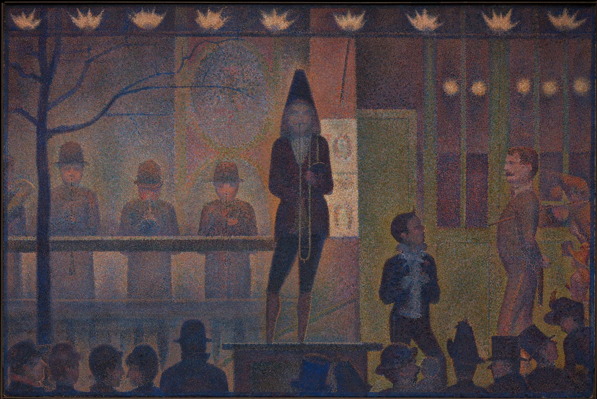 Circus Sideshow (Parade de cirque) by Georges Seurat
