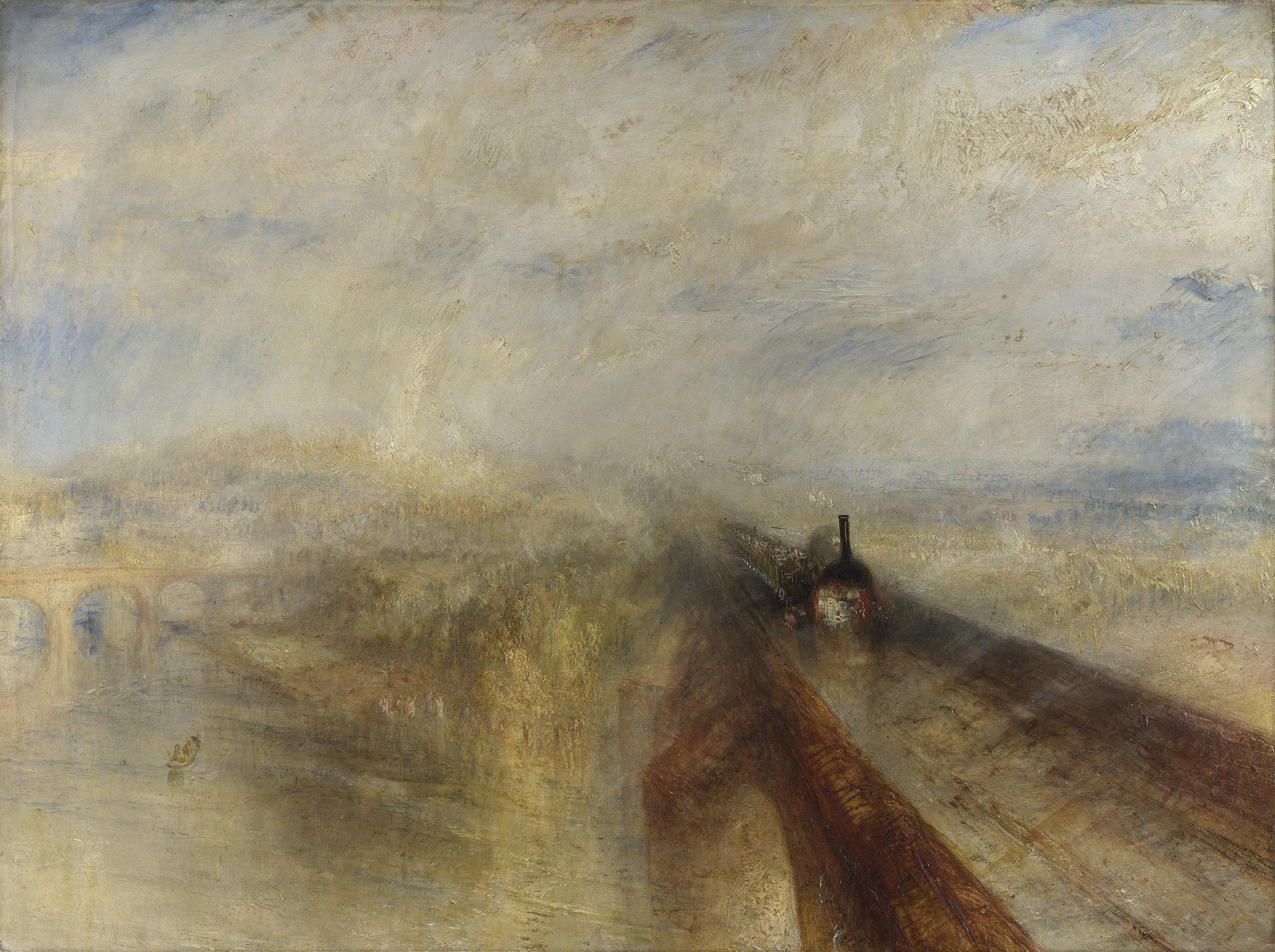 Rain, Steam and Speed by J. M. W. Turner