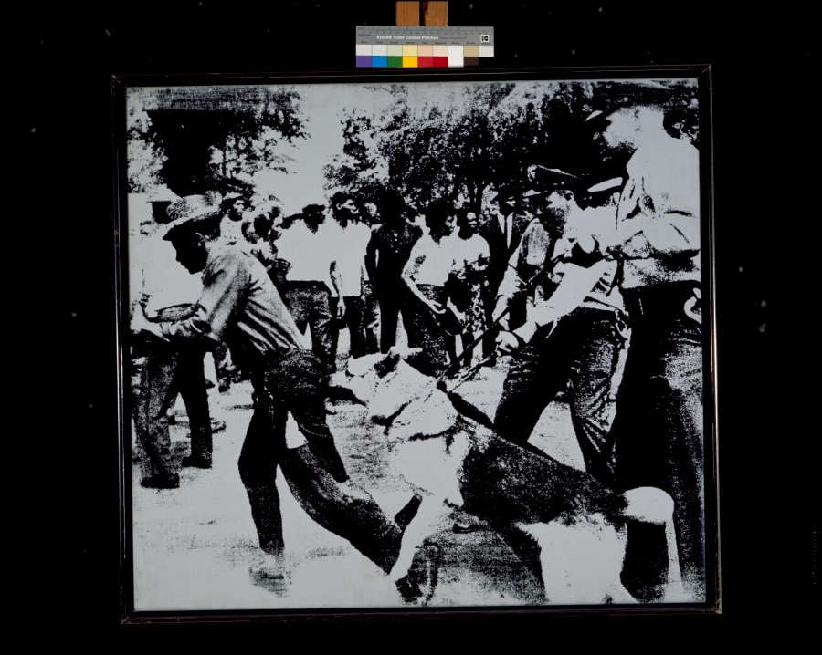 Race Riot by Andy Warhol