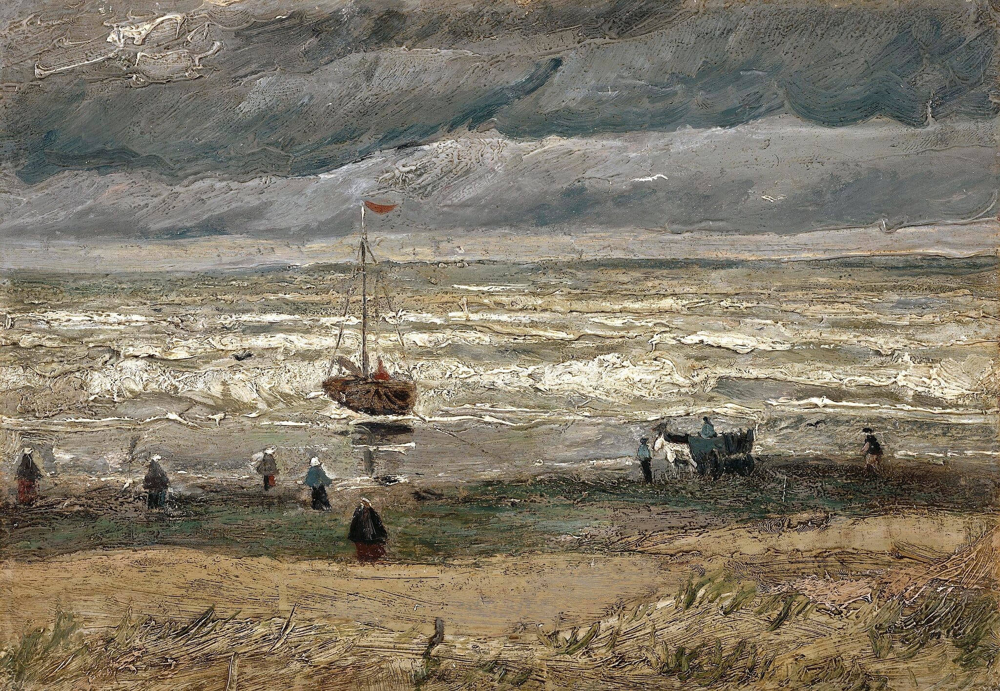 View of the Sea at Scheveningen