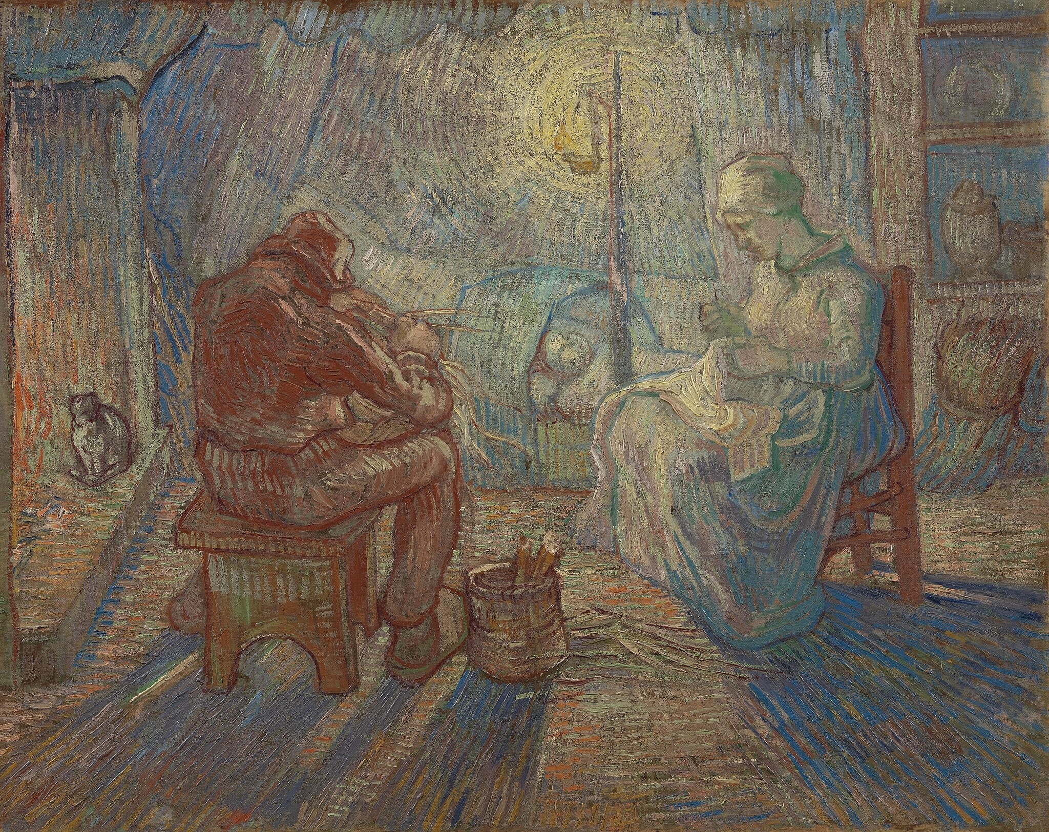 Evening (after Millet)