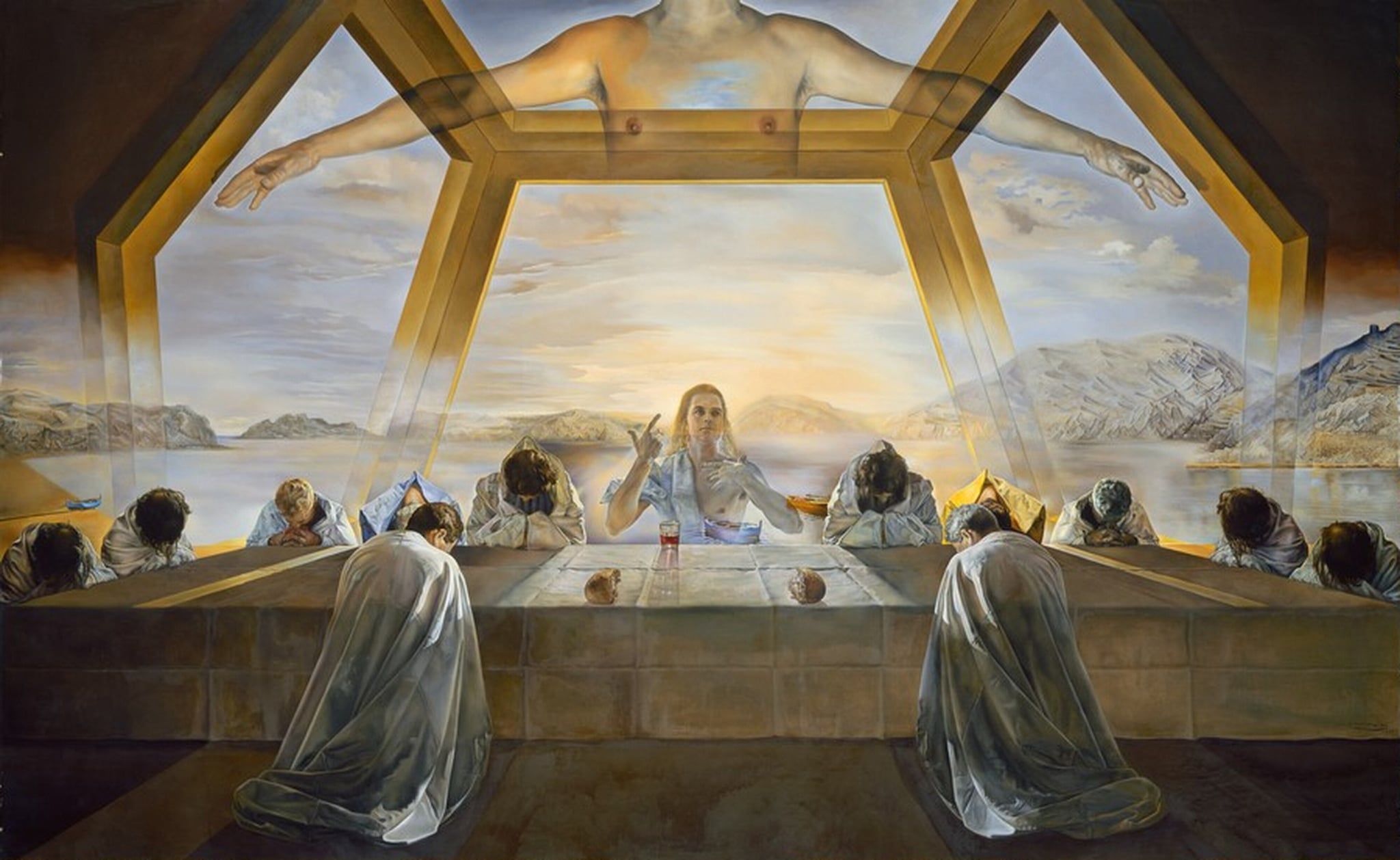 The Sacrament of the Last Supper by Salvador Dali