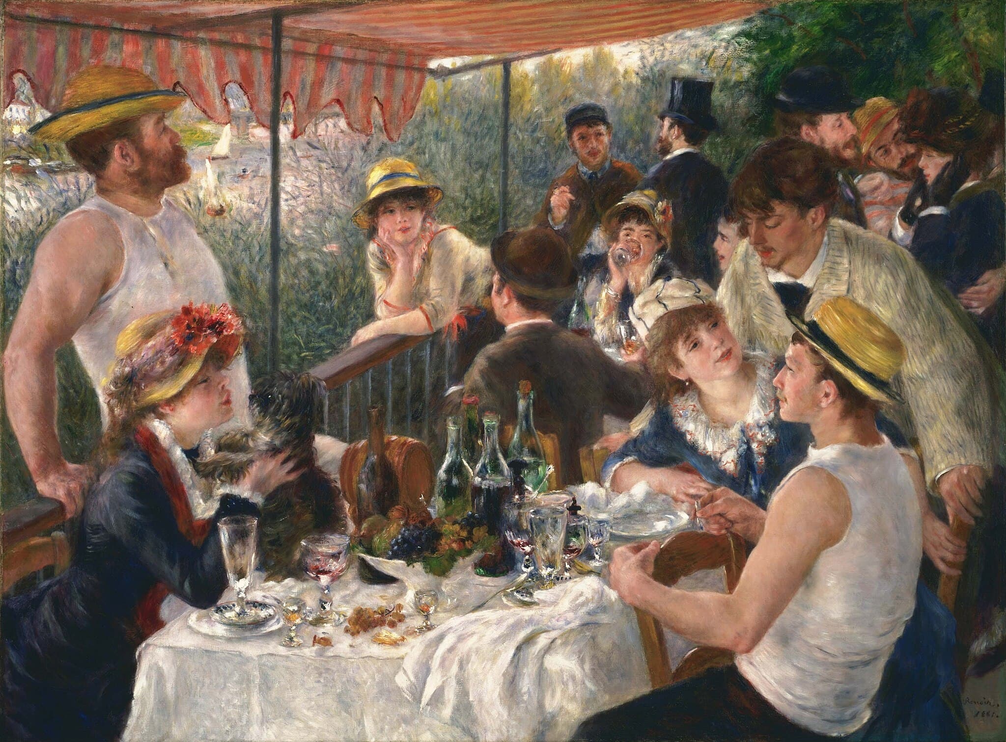 Luncheon of the Boating Party (Le Déjeuner des Canotiers)