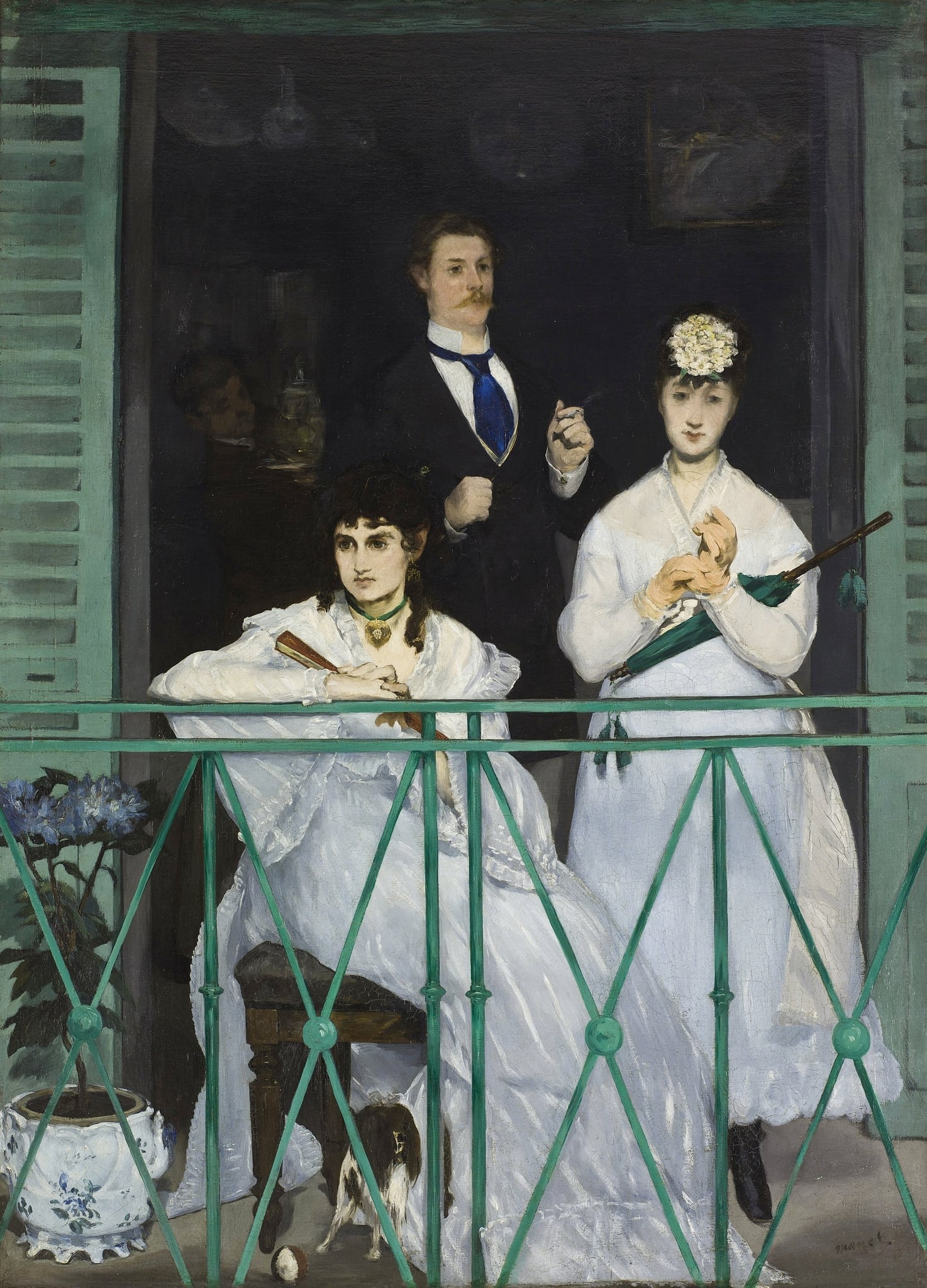 The Balcony (Le Balcon) by Édouard Manet