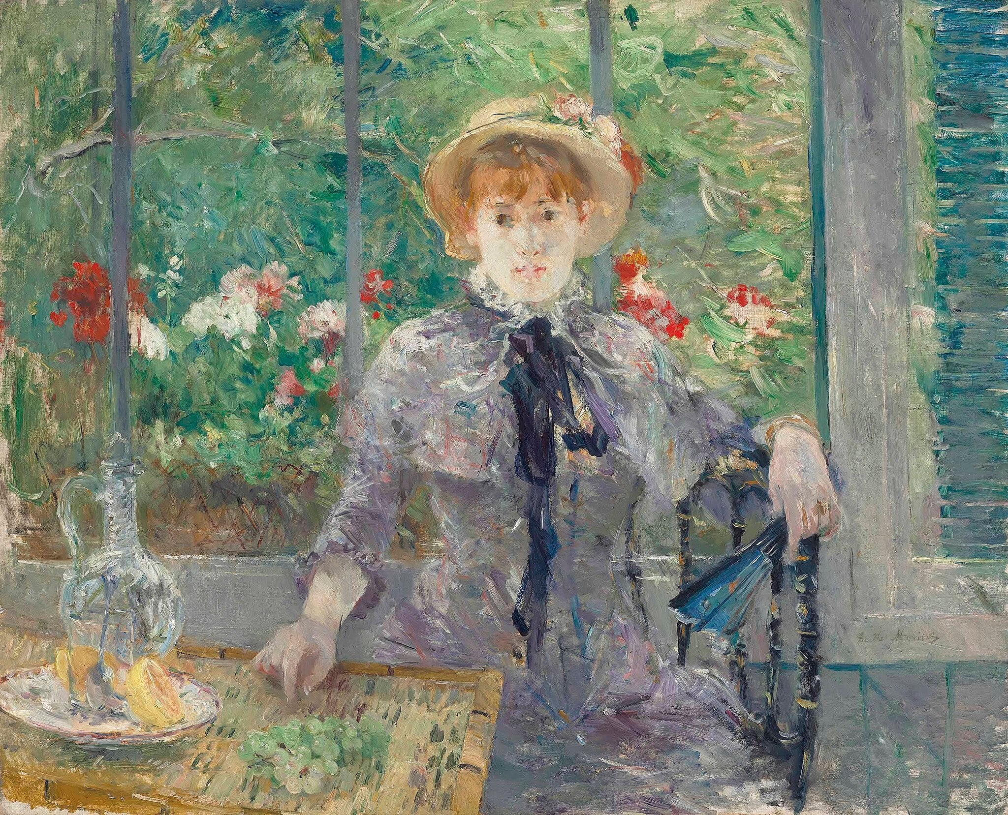 Après le déjeuner (After Lunch) by Berthe Morisot