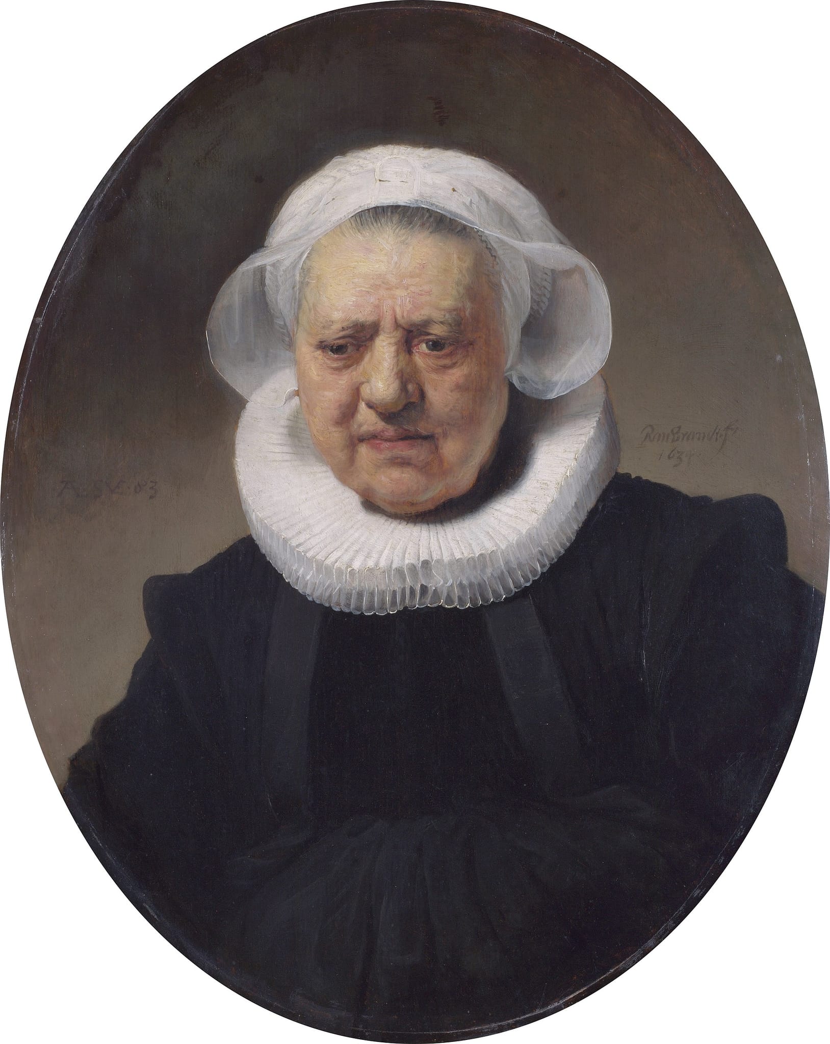 Portrait of Aechje Claesdr.