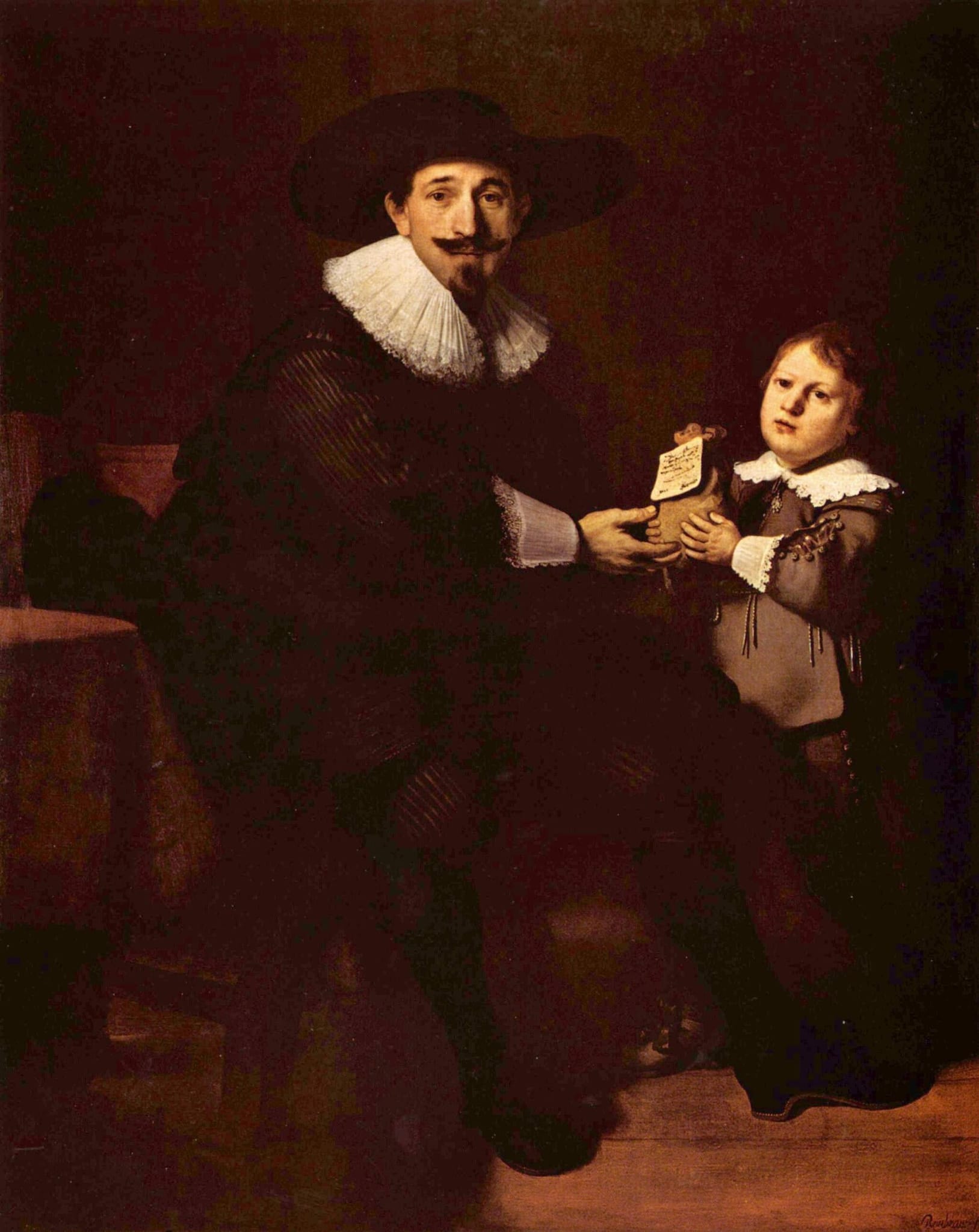 Portraits of Jean Pellicorne and his Son Casper
