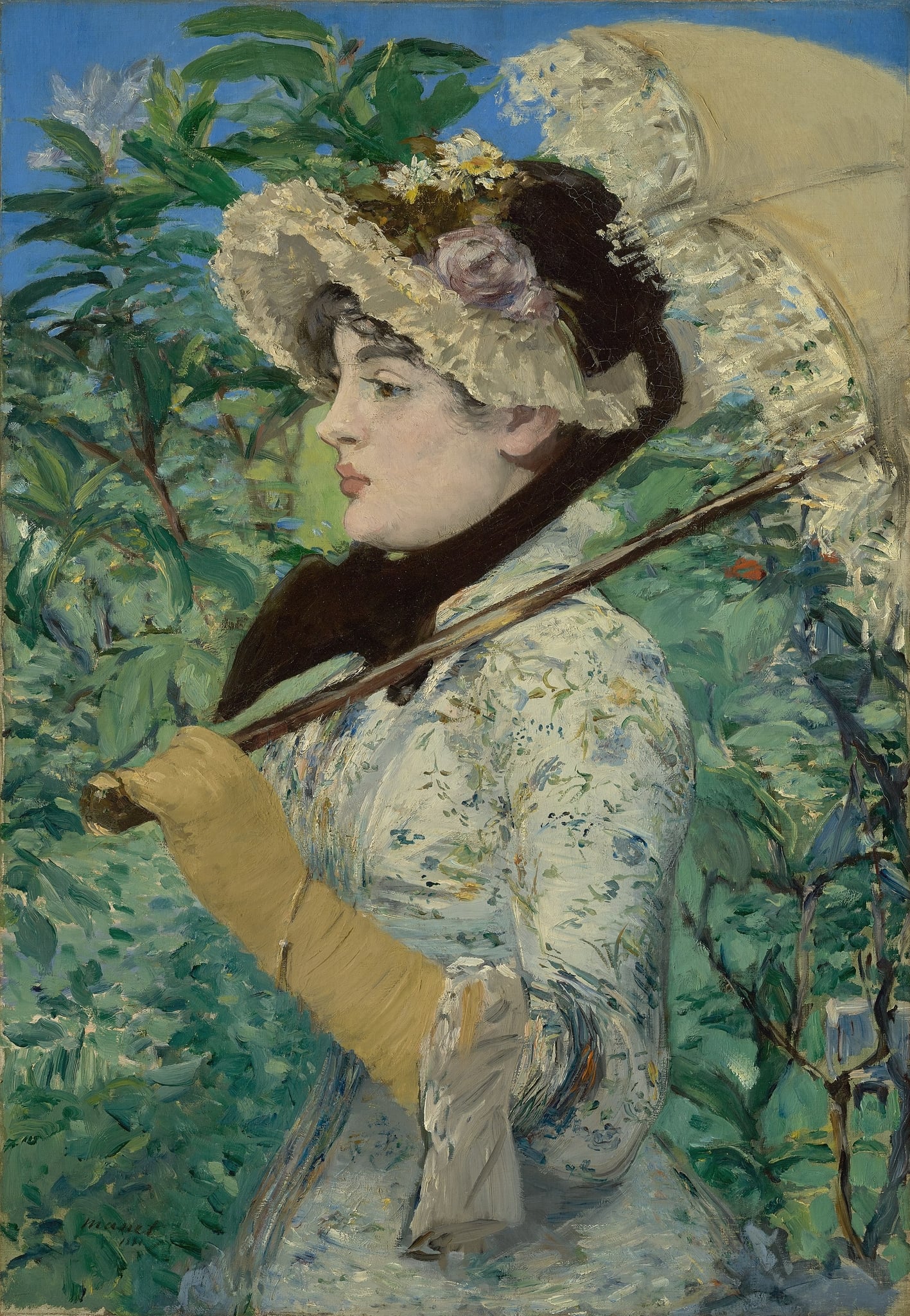 Le Printemps (Spring / Jeanne Demarsy) by Édouard Manet