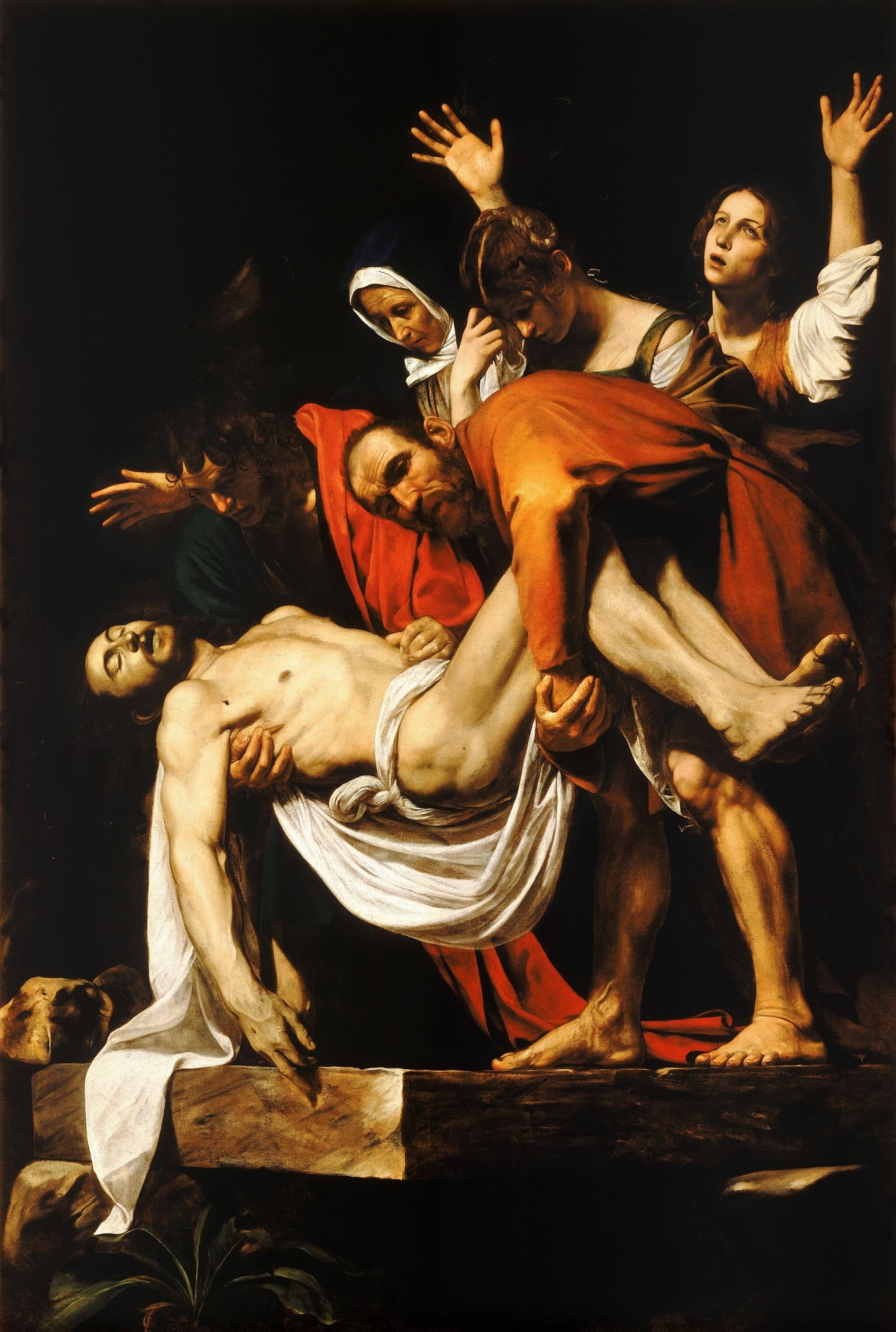 The Entombment of Christ (The Deposition/Entombment) by Caravaggio