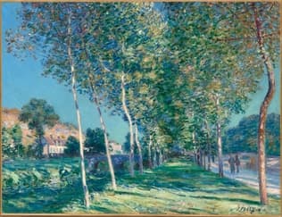 Avenue of Poplars near Moret‑sur‑Loing