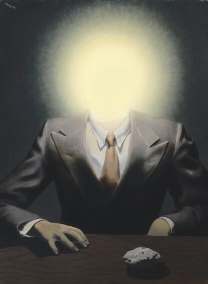 The Pleasure Principle by Rene Magritte