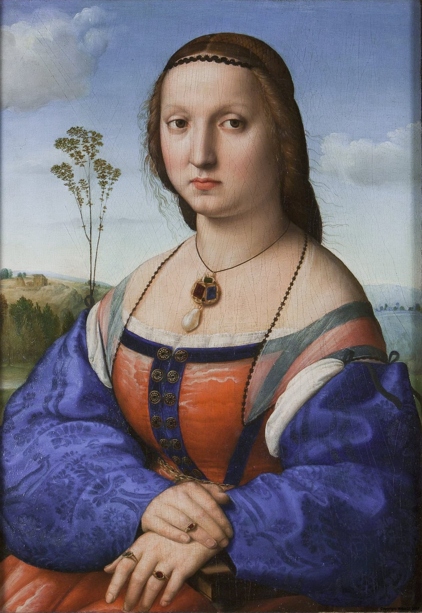 Portrait of Maddalena Doni