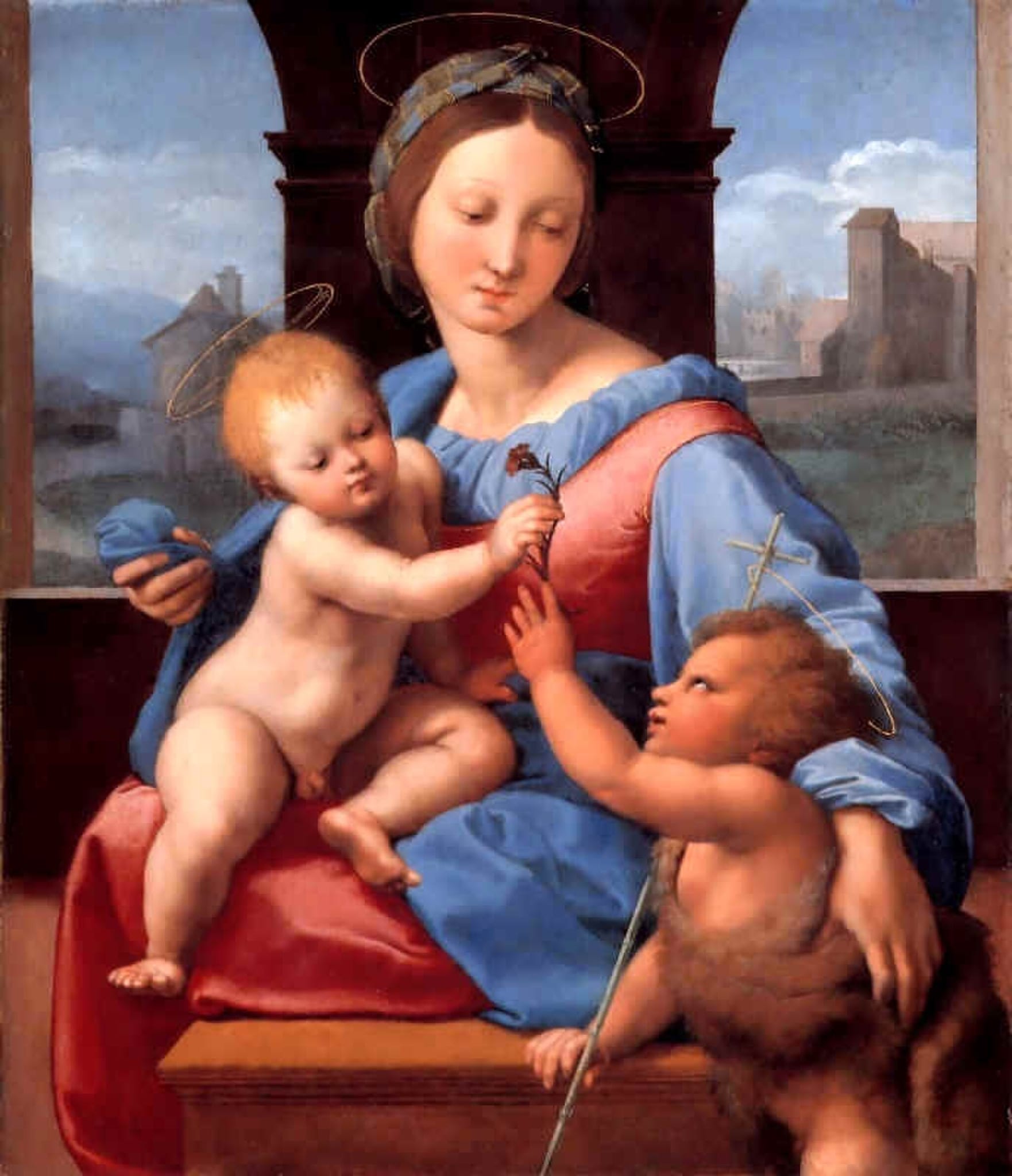 The Madonna and Child with the Infant Baptist (The Garvagh Madonna)