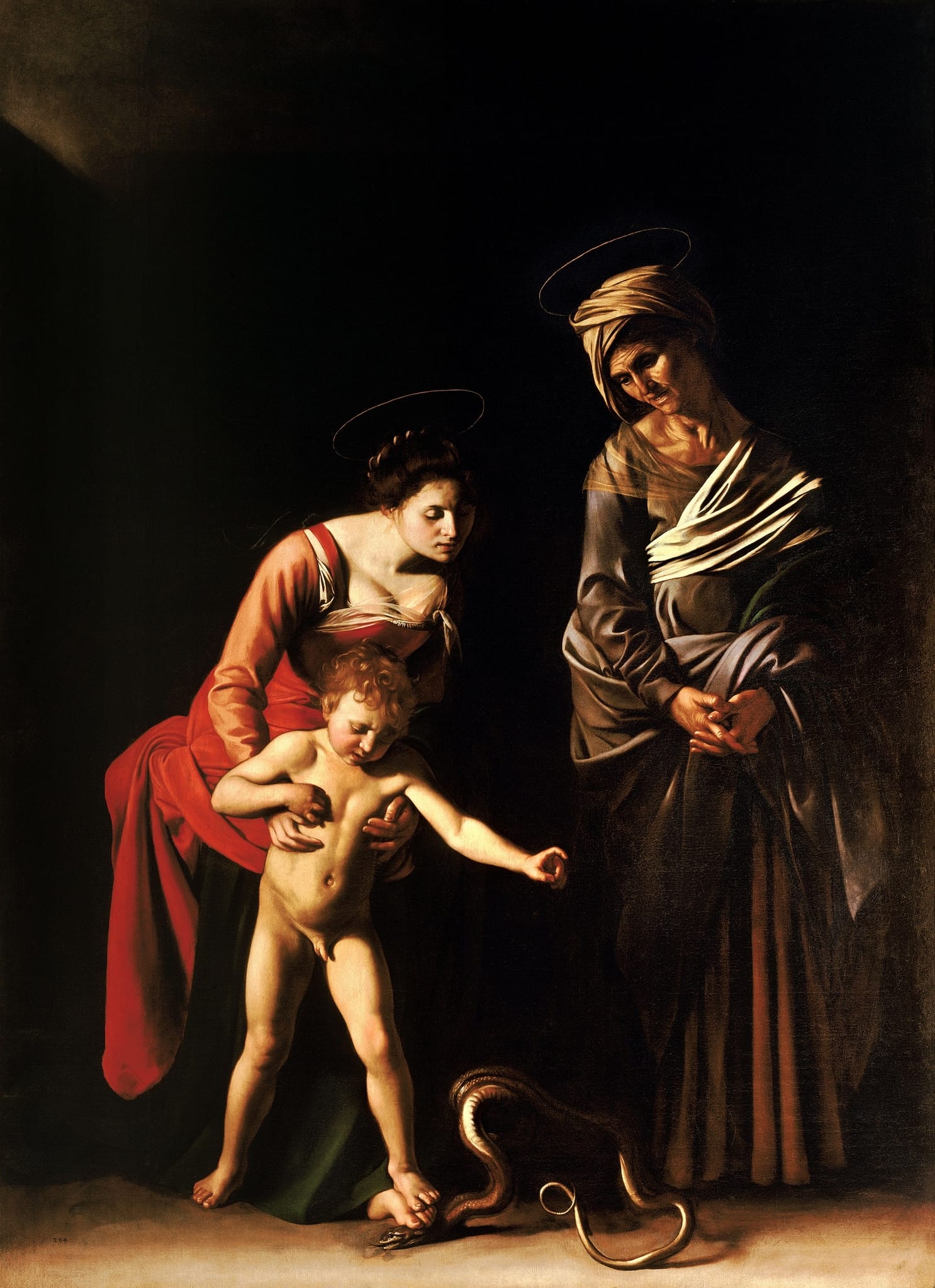 Madonna and Child with Saint Anne