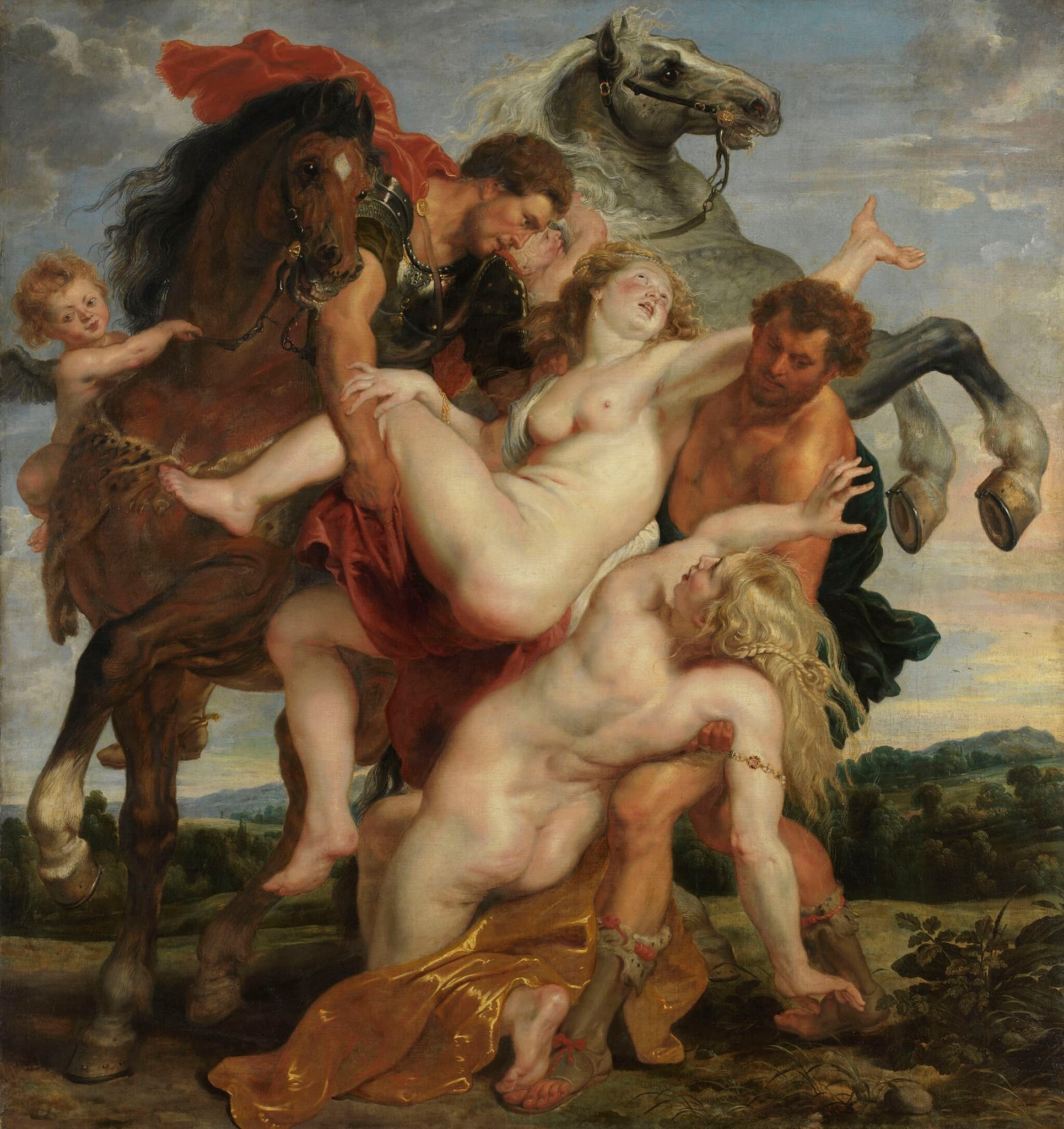 The Rape (Abduction) of the Daughters of Leucippus