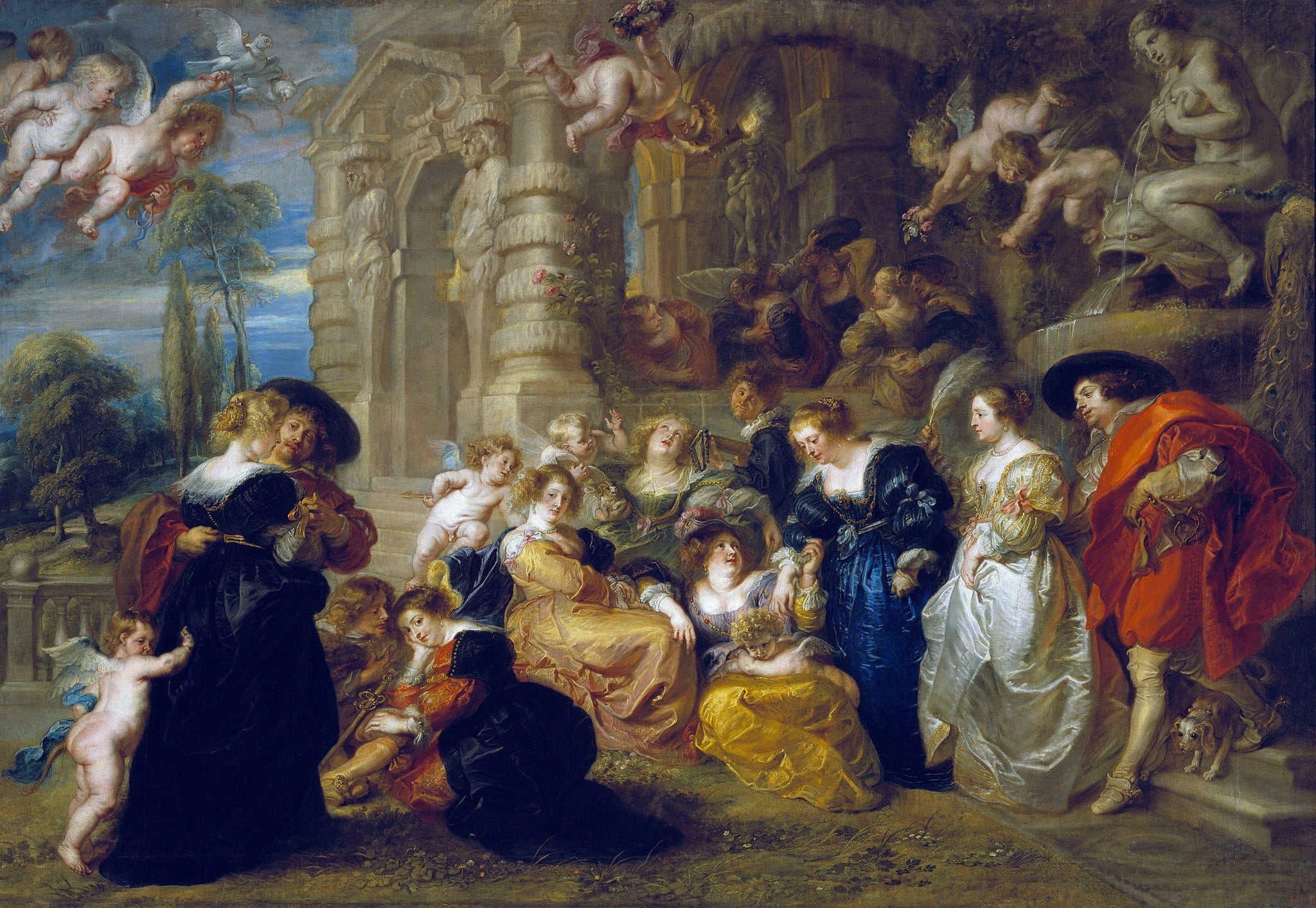 The Garden of Love by Peter Paul Rubens