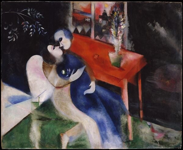 Les Amoureux (The Lovers) by Marc Chagall