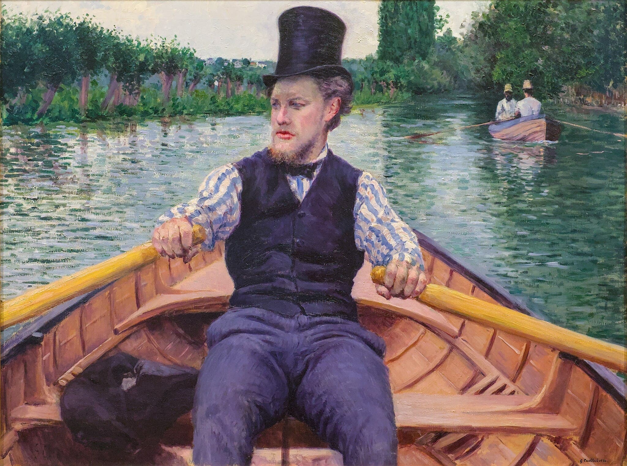 Boating Party (Partie de bateau / Oarsman in a Top Hat)