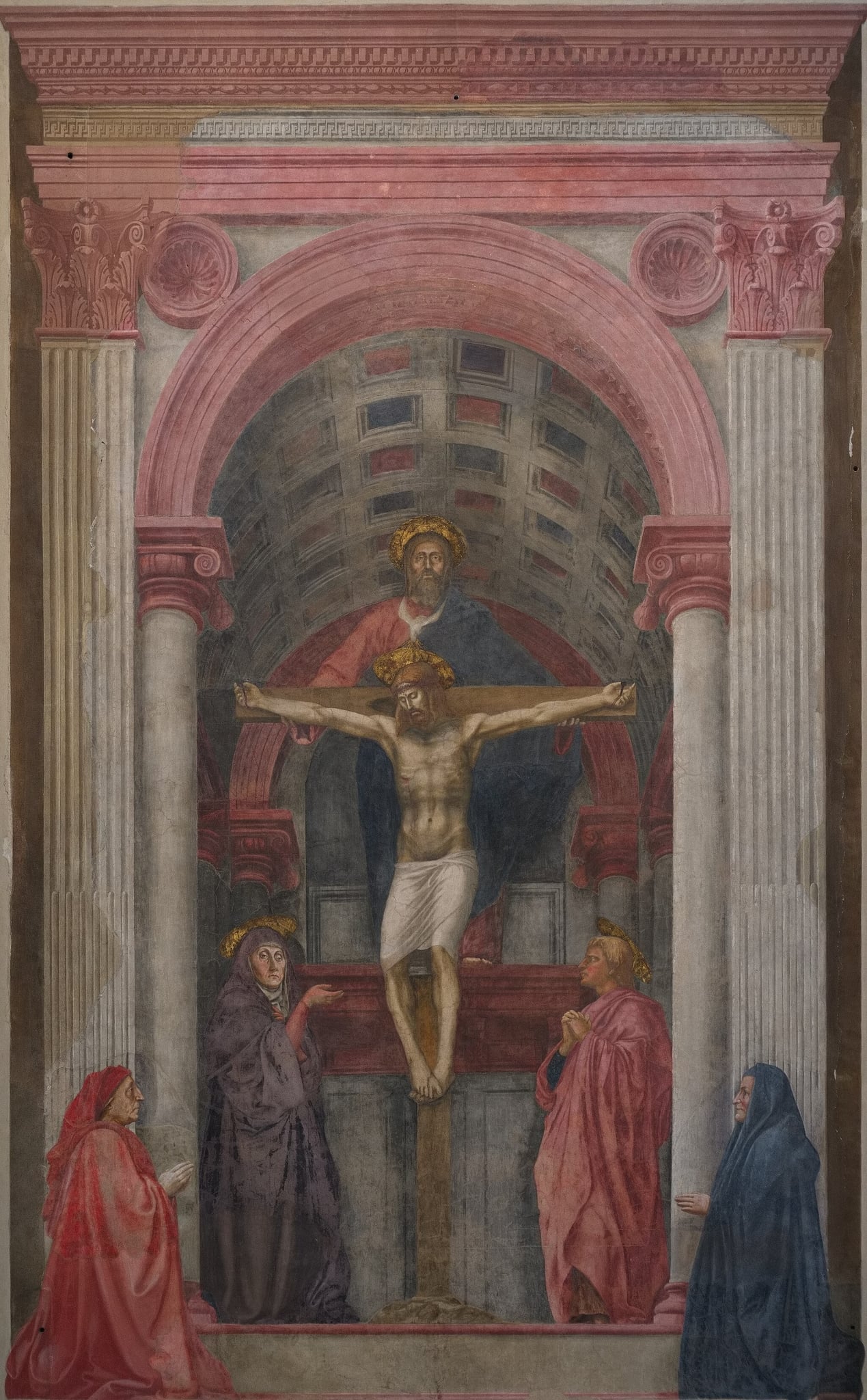 The Holy Trinity by Masaccio
