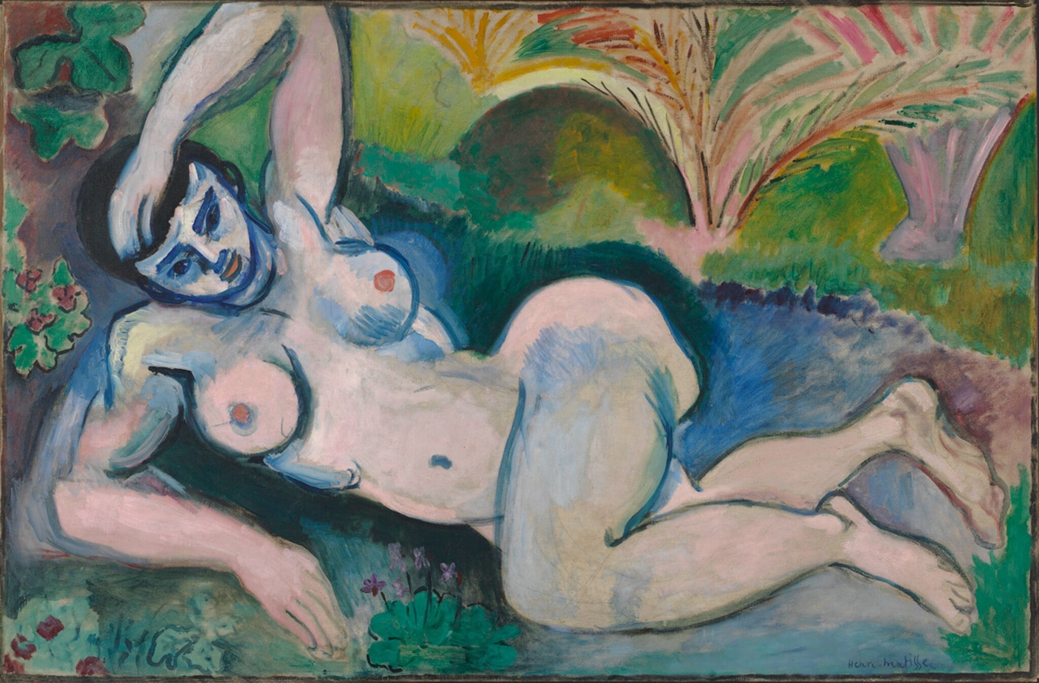 Blue Nude (Souvenir de Biskra) by Henri Matisse