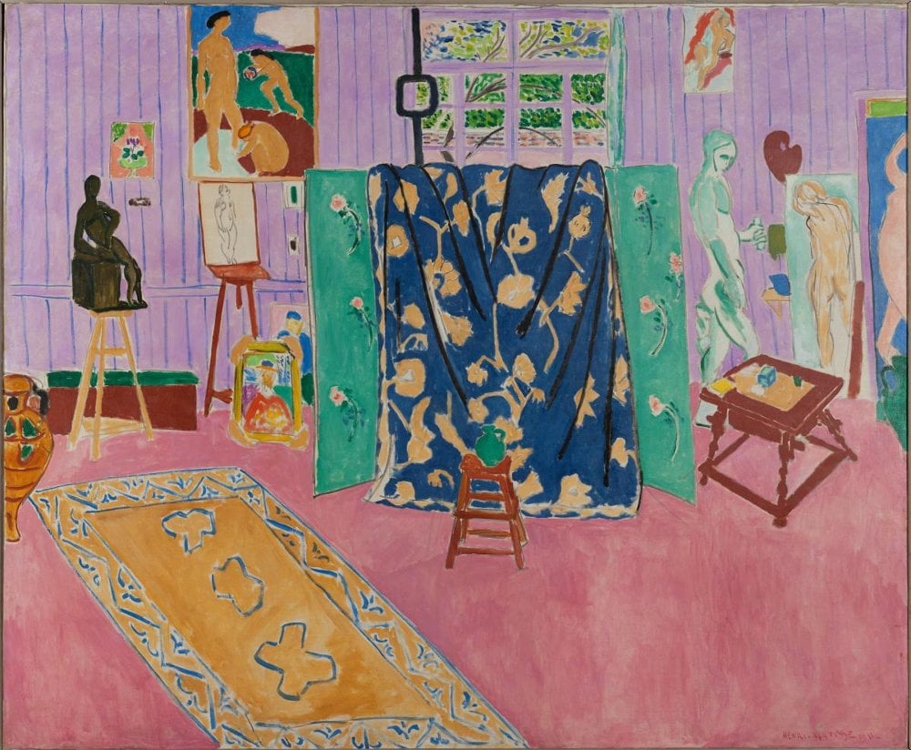 The Pink Studio (The Artist’s Studio) by Henri Matisse