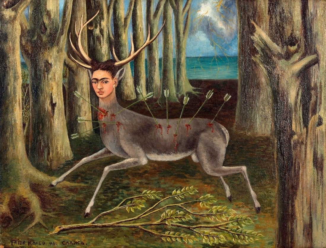 The Wounded Deer (El venado herido) by Frida Kahlo