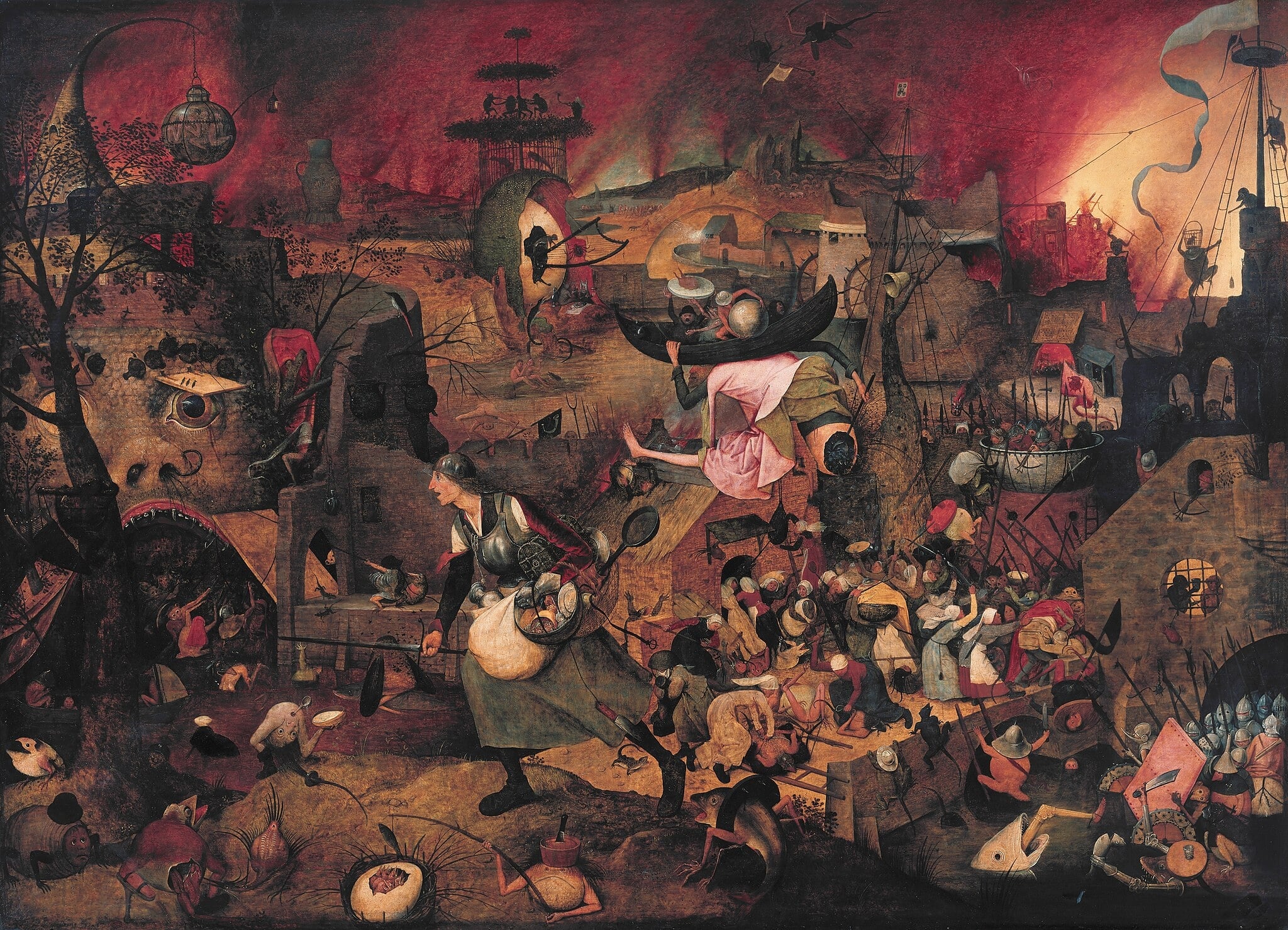 Dulle Griet (Mad Meg) by Pieter Bruegel the Elder