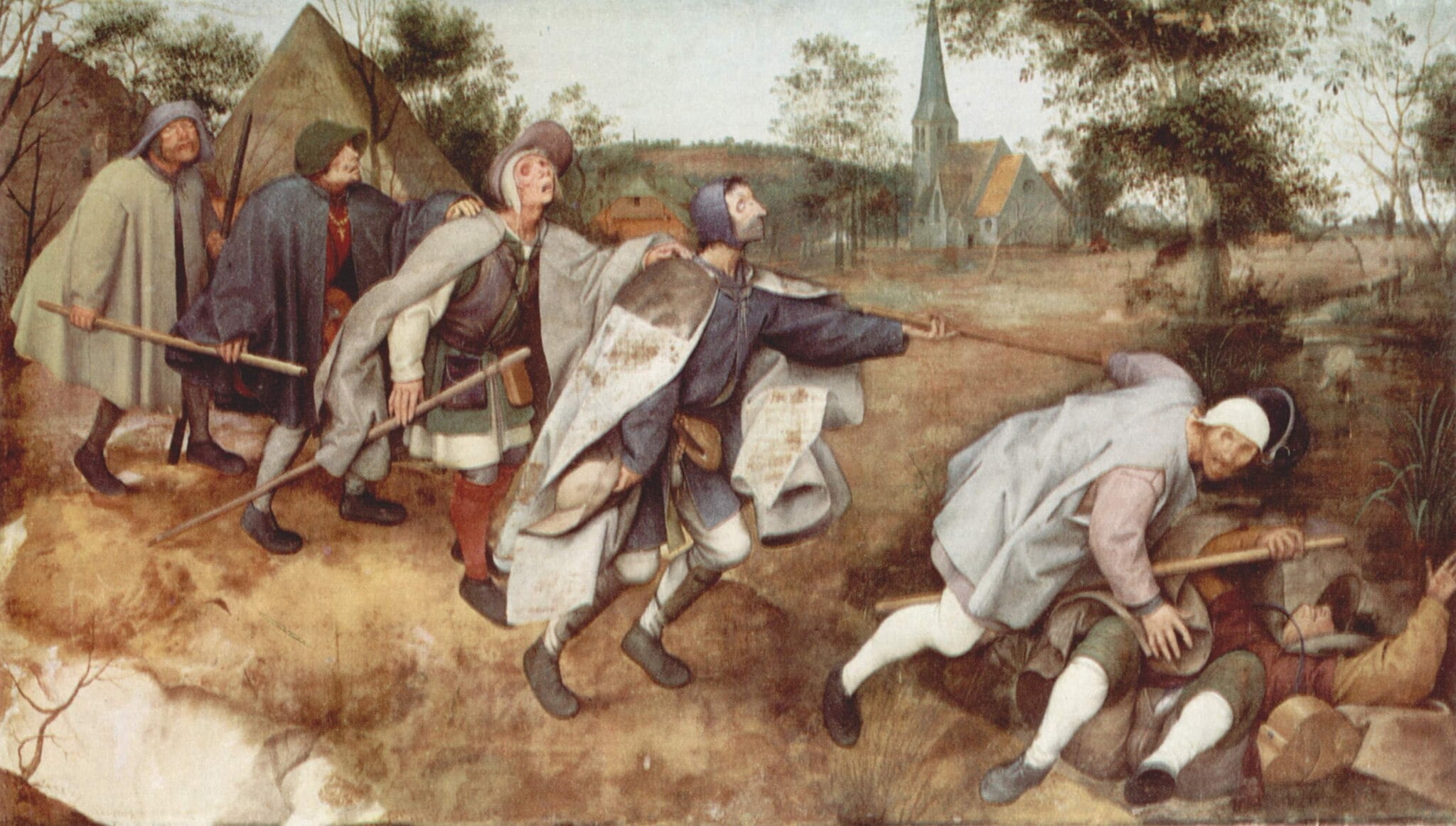 The Blind Leading the Blind (Parable of the Blind) by Pieter Bruegel the Elder
