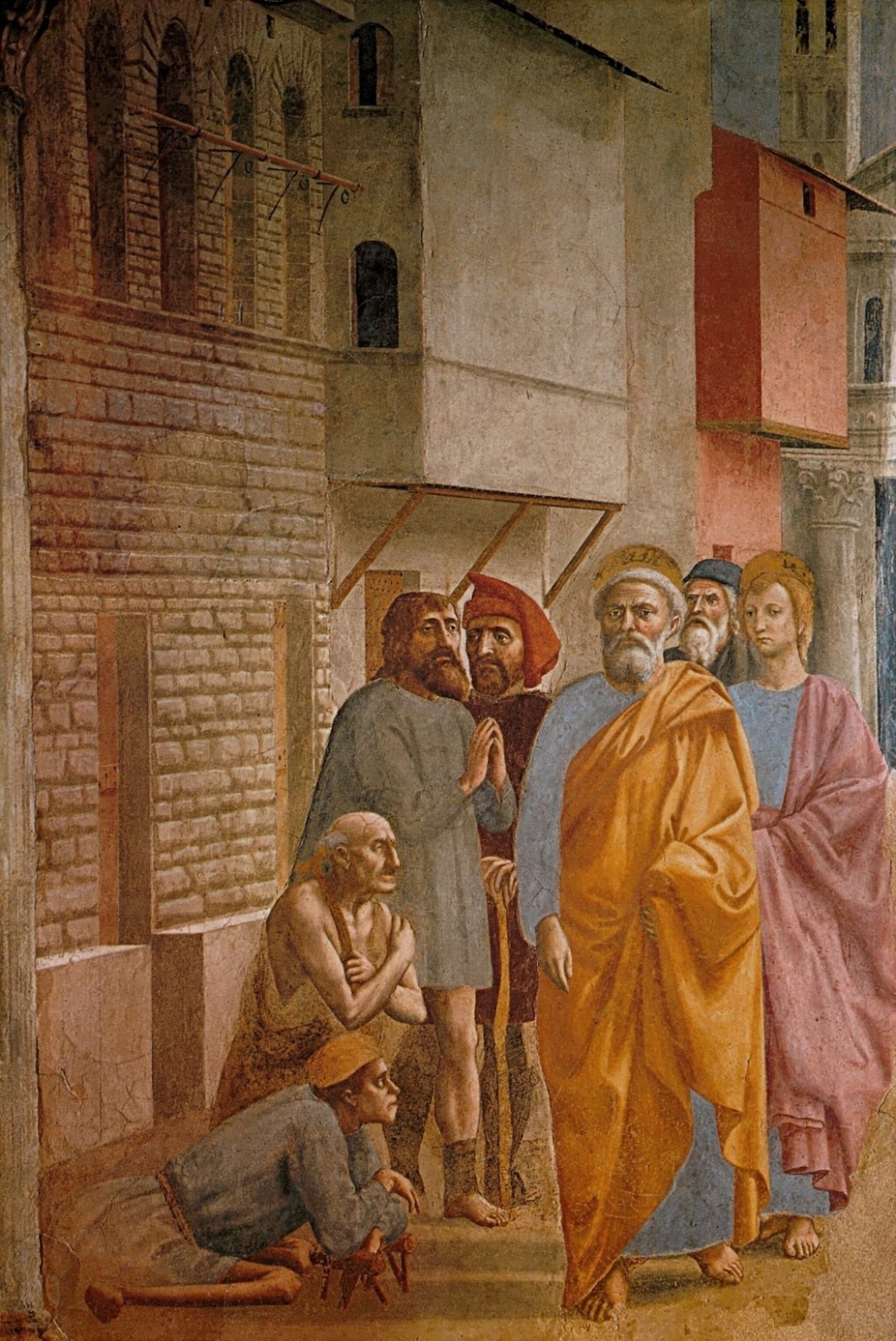 St Peter Healing the Sick with His Shadow