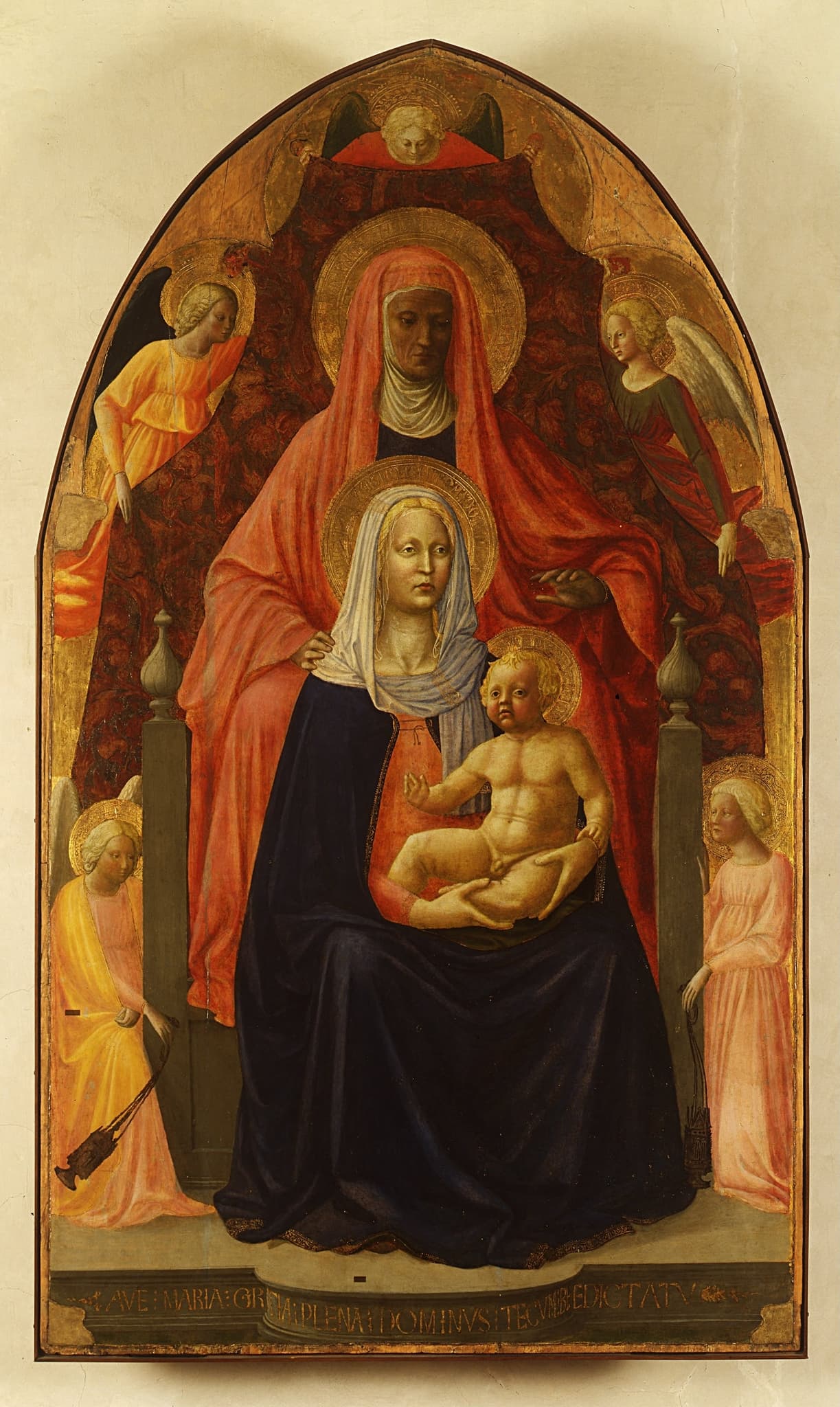 Madonna and Child with St Anne (Sant'Anna Metterza)