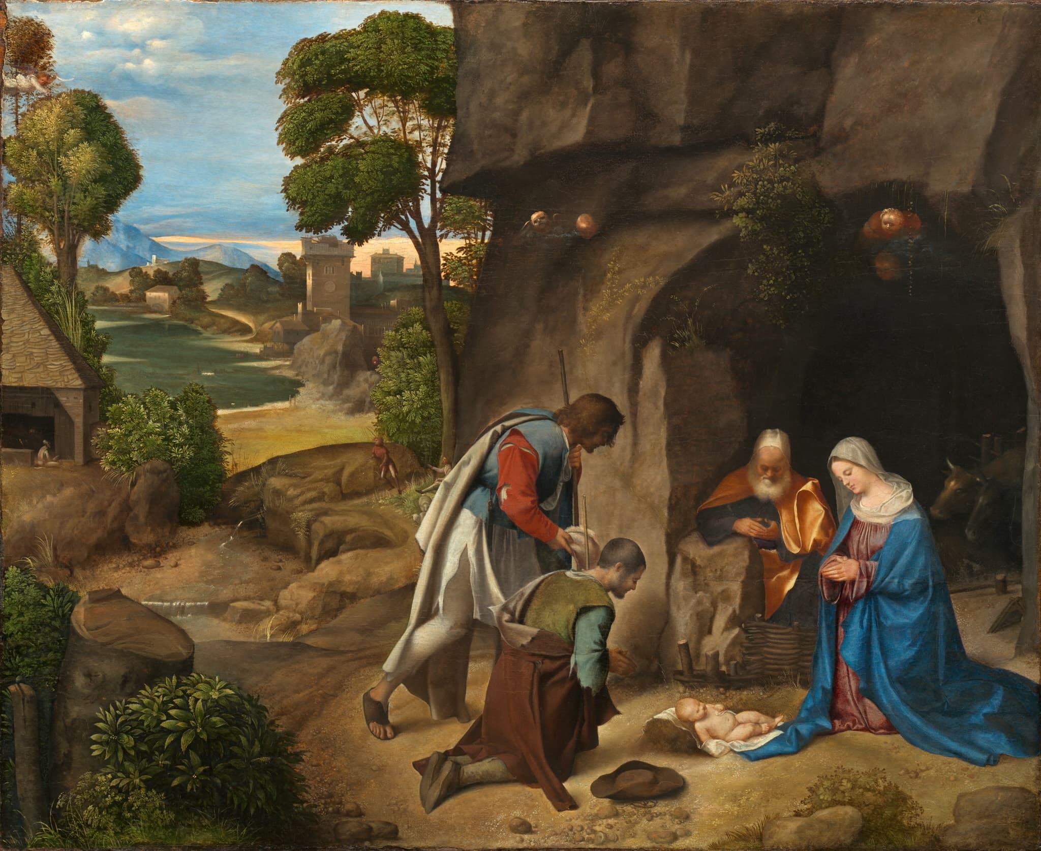 Adoration of the Shepherds (Allendale Nativity)