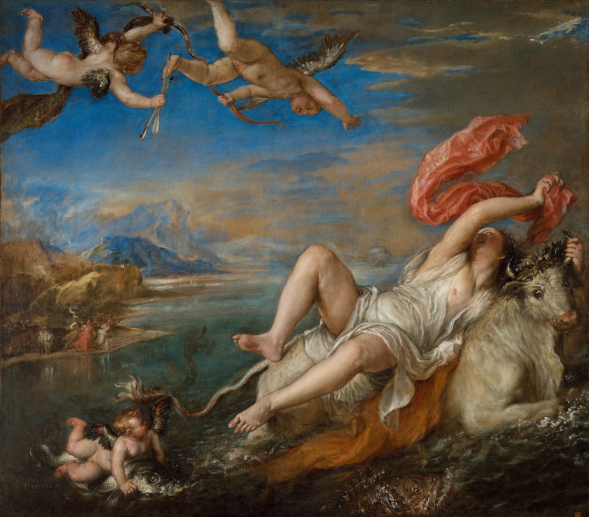 The Rape of Europa by Titian