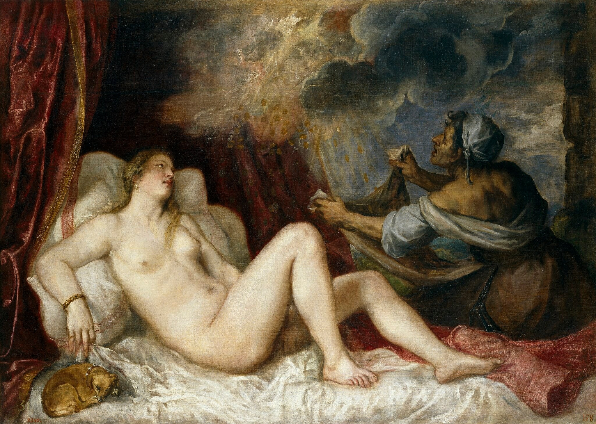 Danaë (Prado) by Titian