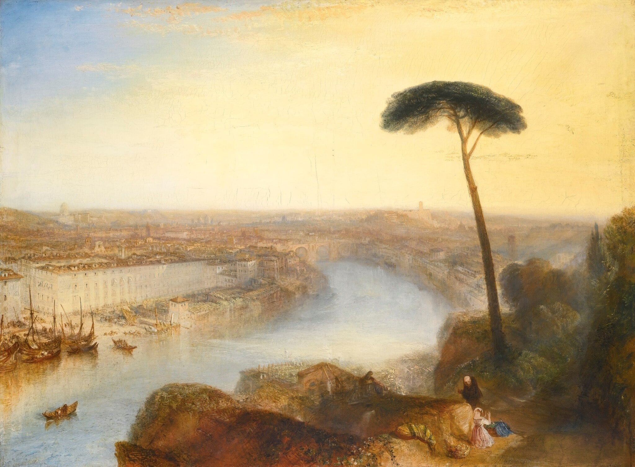 Rome, from Mount Aventine by J. M. W. Turner