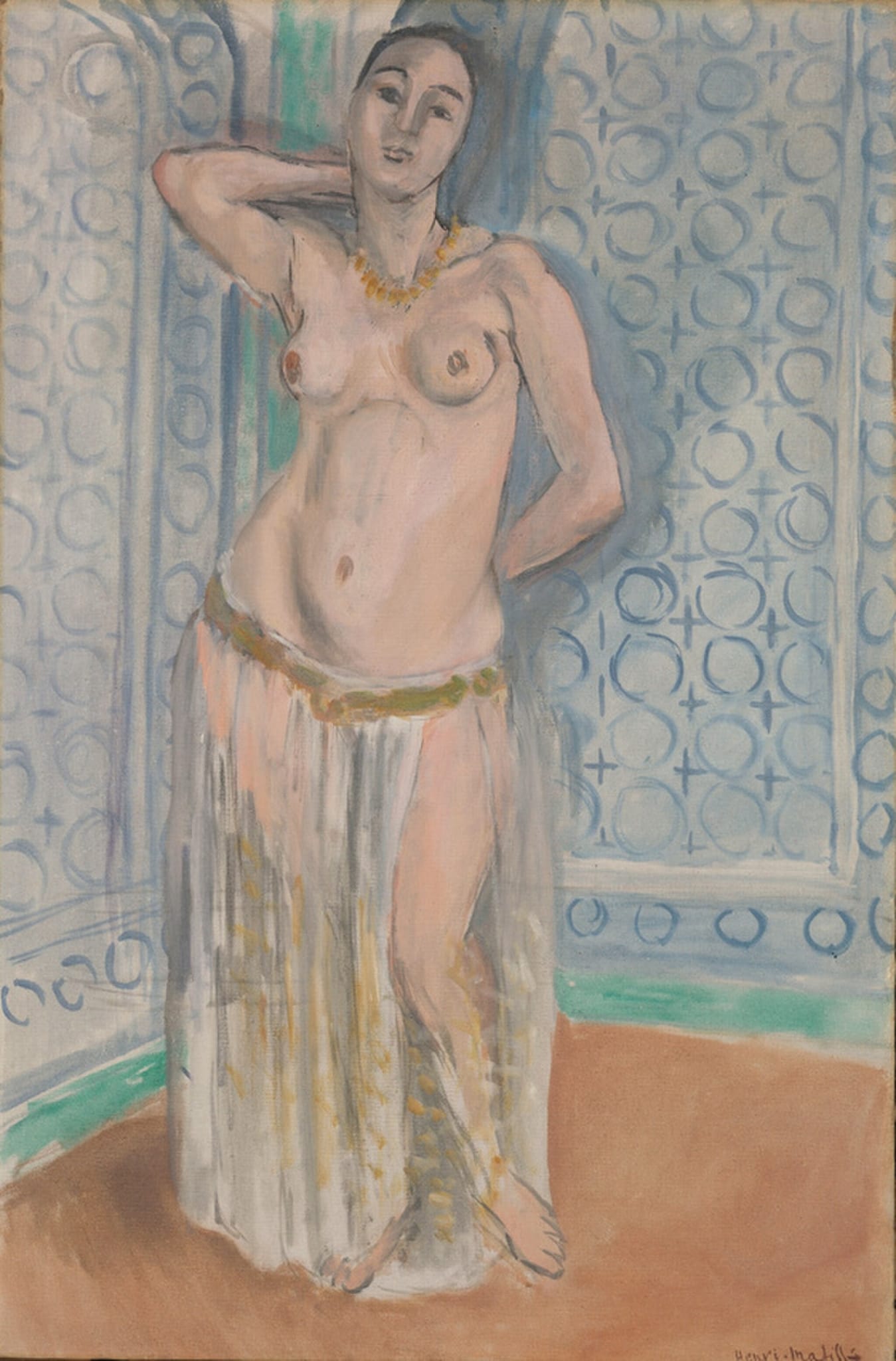 Odalisque bleue